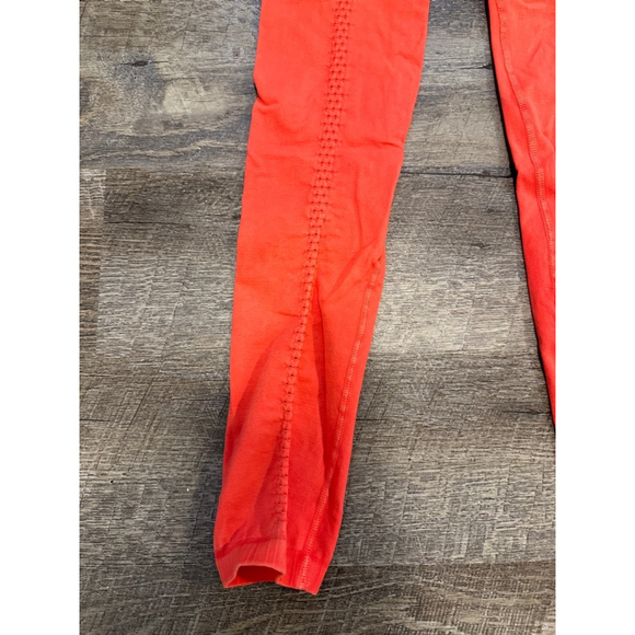 FREE PEOPLE MOVEMENT GOOD KARMA LEGGING RED APPLE xs - Picture 6 of 9